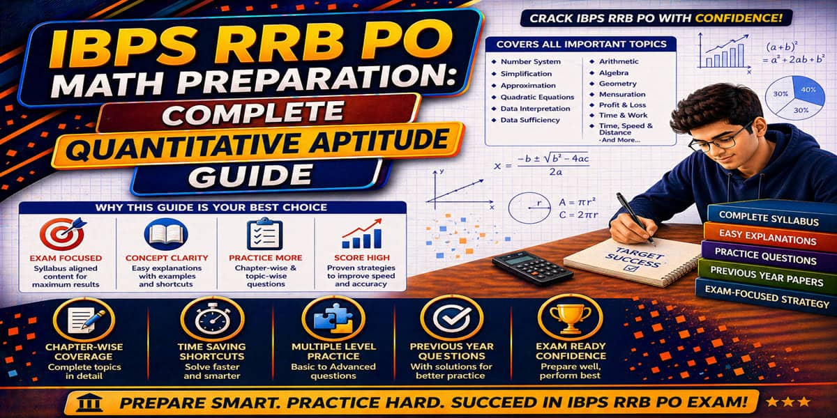 IBPS RRB PO math preparation