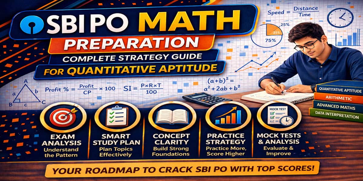SBI PO math preparation guide