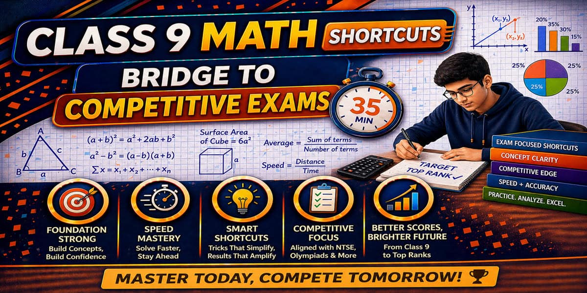 Class 9 math shortcuts complete chapter-wise guide